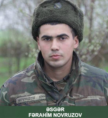 Əsgər Fərahim Nadir oğlu Novruzov